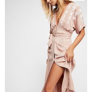 Free people embroidered dresss